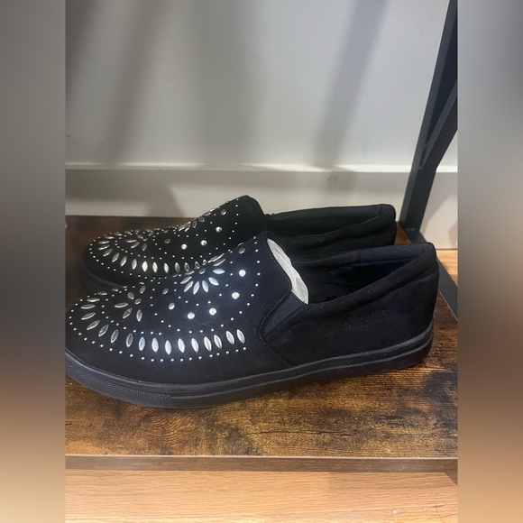 NWOT Studded Loafers - Picture 2 of 4